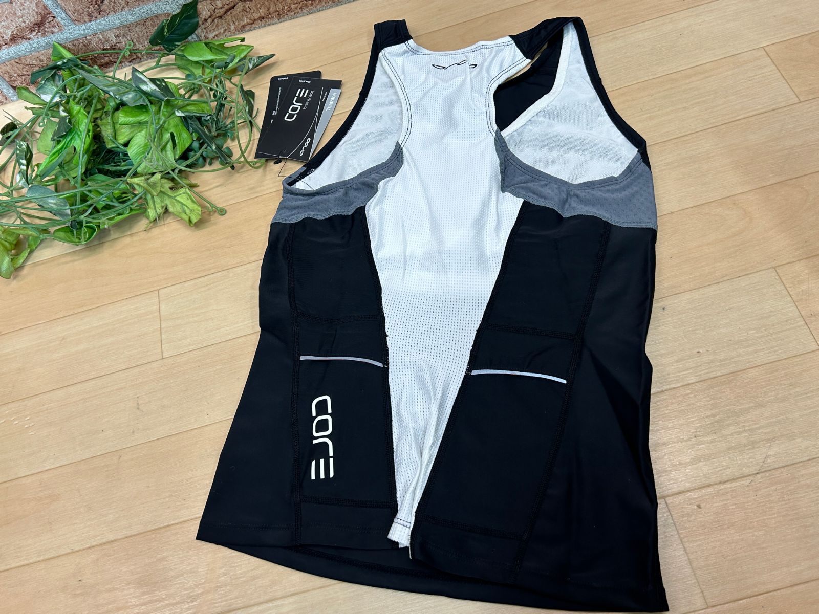 大特価sale!! 未使用品!! orca W CORE SUPPORT SINGLET size:M/12 BKCR Ladies TRI オルカ トライアスロン シングレット トップス ノースリーブ 同梱発送承り中!! M-839