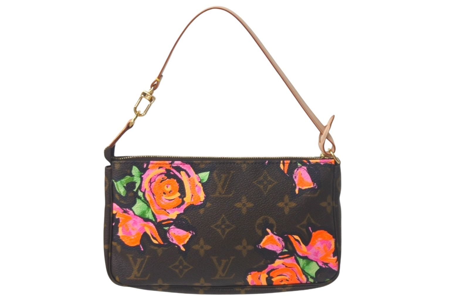 新品同様品 LOUIS VUITTON ルイ ヴィトン モノグラムローズ ポシェット  