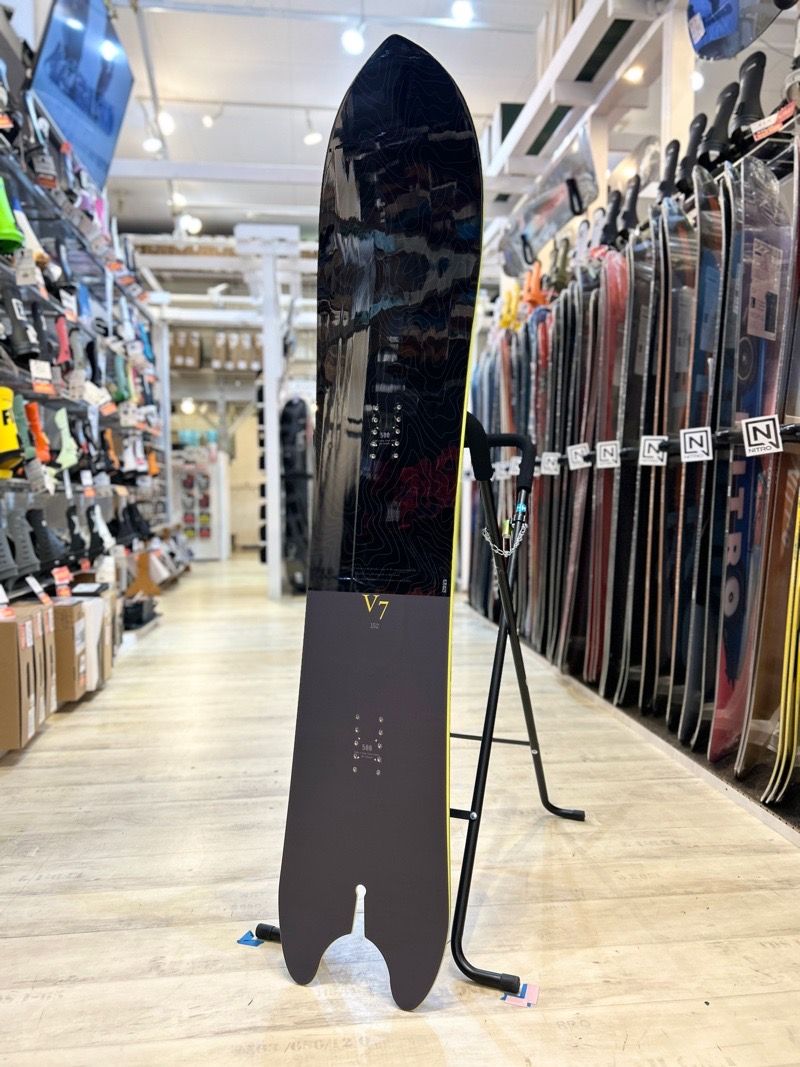 152cm V7&V9 POWDER BOARD V7 BLACK 0 22-23 パウダーボード 型