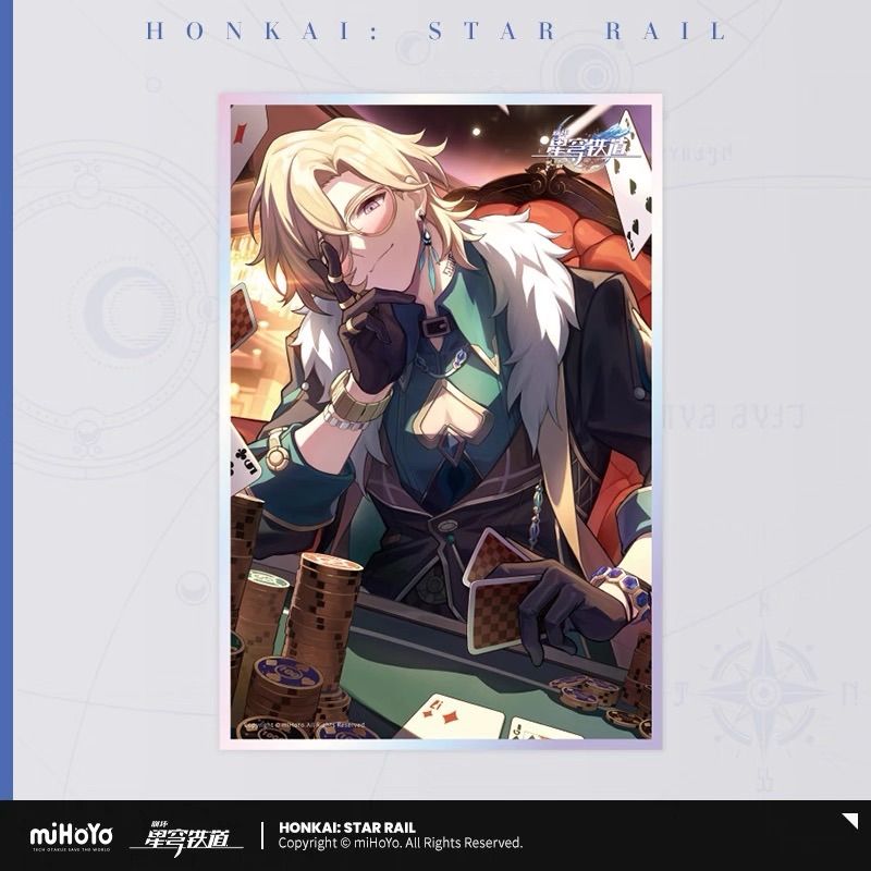 崩壊：スターレイル・公式 アクリル色紙（光円錐）Dr.レイシオ