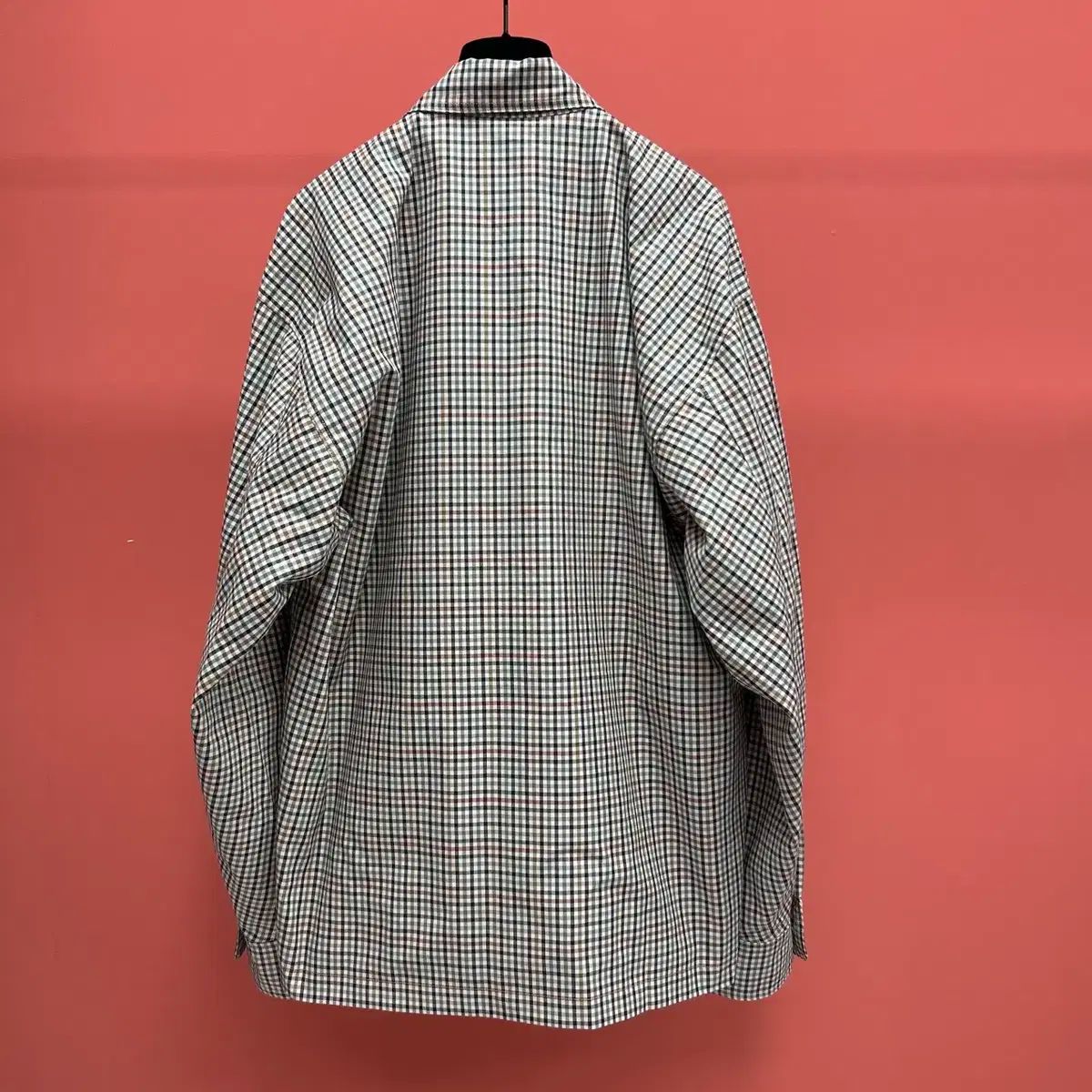 【新品】BALENCIAGA バレンシアガ チェックコート サイズ48 BALENCIAGA(バレンシアガ) ユニセックス カジュアル ロゴ