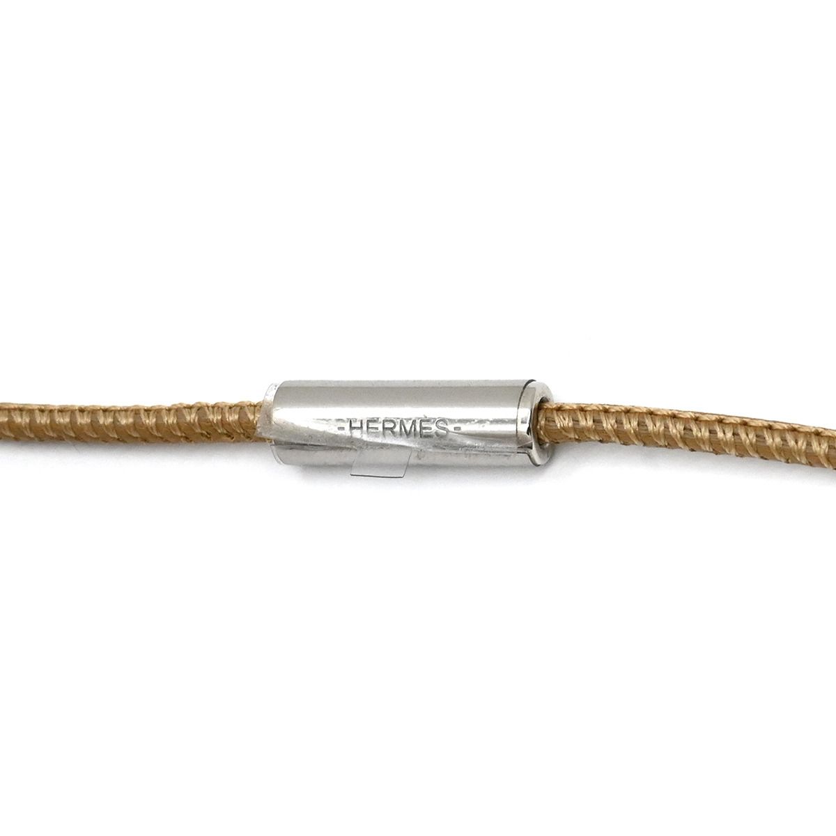 エルメス HERMES ネックレス Hエキップ ノーティック バッファロー 