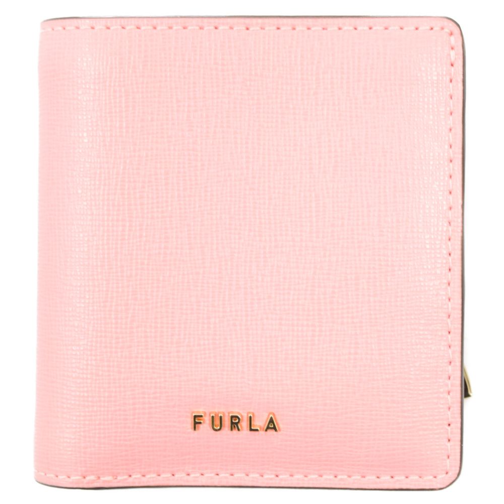 FURLA (フルラ) 二つ折り コンパクト レザーミニウォレット 財布