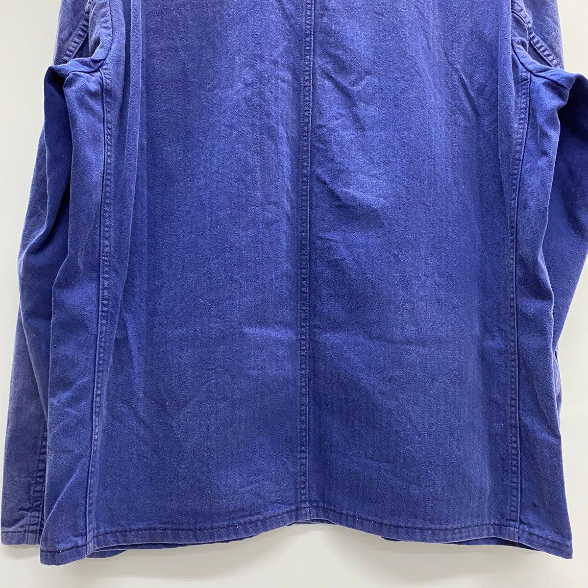 French vintage 30s〜40s ヘリンボーンジャケット 30-40s France Vintage Black Chambray HBT Huntin