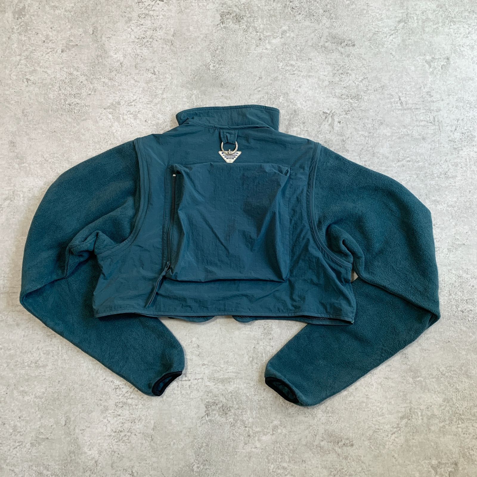 Columbia PFG コロンビア　フィッシング　フリース　ジャケット 90年代 90s コロンビア アウトドア パーカー 緑 グリーン