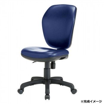 藤沢工業 TOKIO オフィスチェアハイバック FST-77HL ネイビー