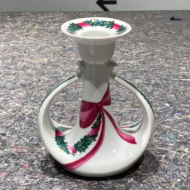 【99-0048】ロイヤルコペンハーゲン ジングルベル キャンドル ホルダー ROYAL COPENHAGEN JINGLE BELLS 中古品