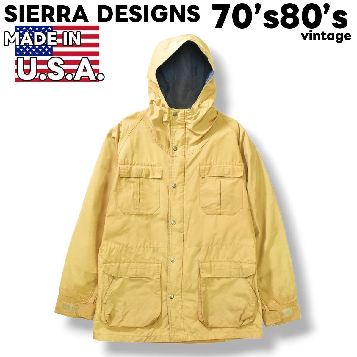 80's SIERRADESIGNS ロクヨン マウンテンパーカー ヴィンテージ 楽天市場】80's USA製 ビンテージ □ SIERRA DESIGNS シエラ