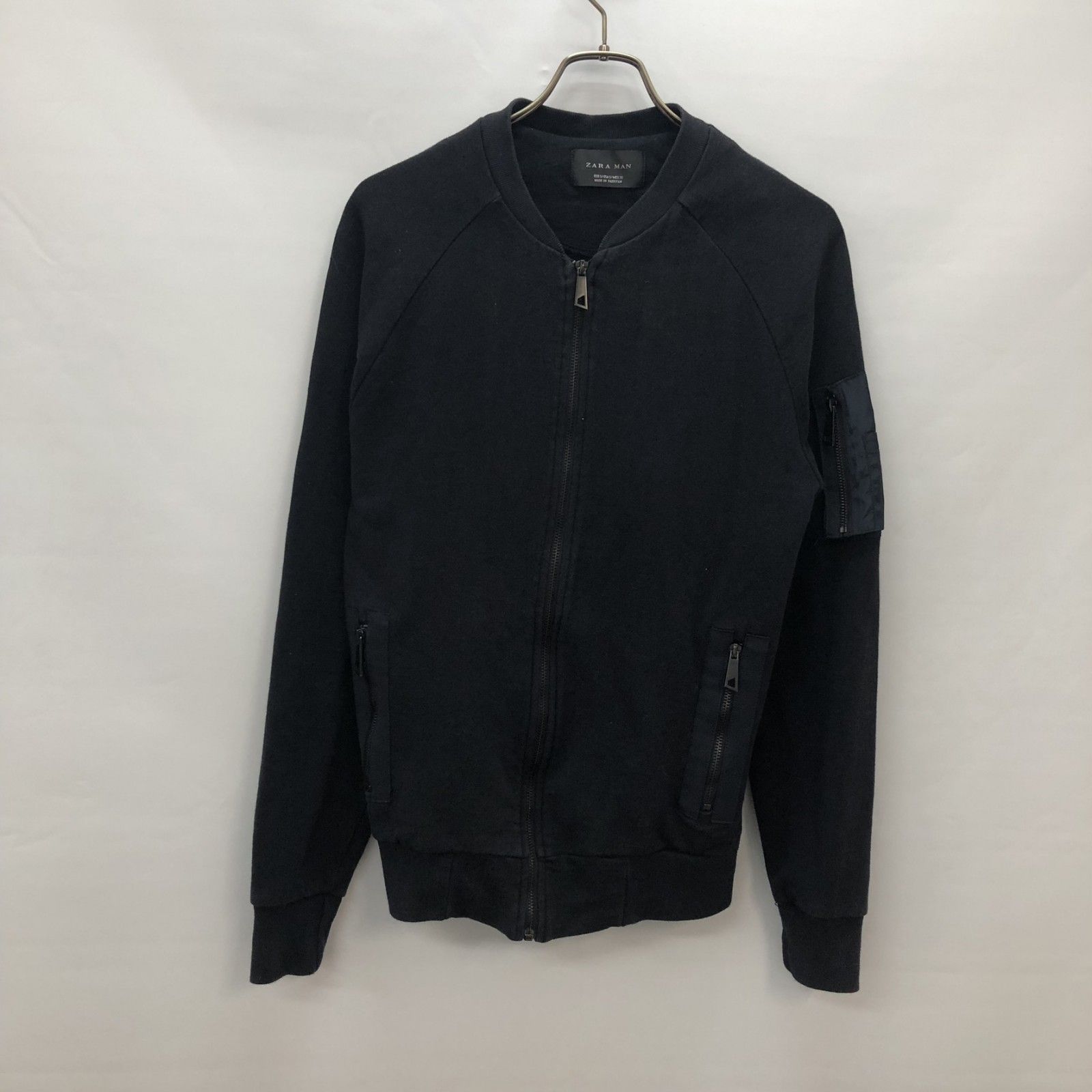 ZARA MAN】ザラマン ブルゾン ジャケット 長袖 青系 ネイビー