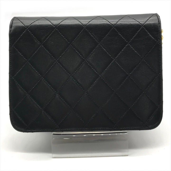 Chanel黒クロコダイルマトラッセ CHANEL - シャネル クロコダイル 黒 マトラッセの通販 by Loop