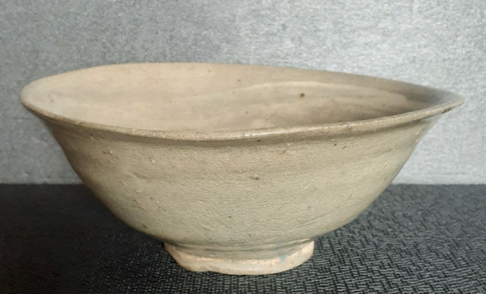 【名品❗】朝鮮古美術　朝鮮古陶磁器　古玩　高麗三島茶碗　李朝青磁輪線茶碗　古陶磁 名品❗】朝鮮古美術 朝鮮古陶磁器 古玩 高麗三島茶碗 李朝青磁輪
