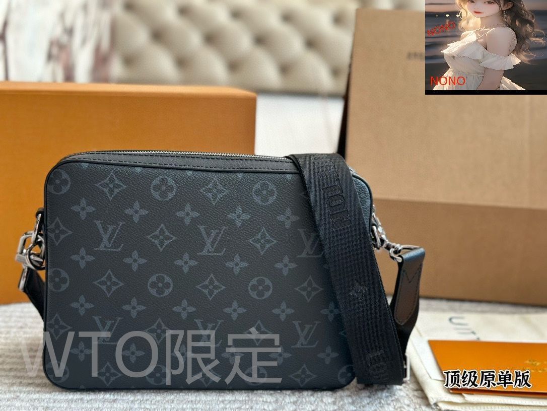 プロフ読んで下さいです。 ルイヴィトン　トリオメッセンジャーBag トリオ・メッセンジャー モノグラム・シャドウ｜ルイ・ヴィトン