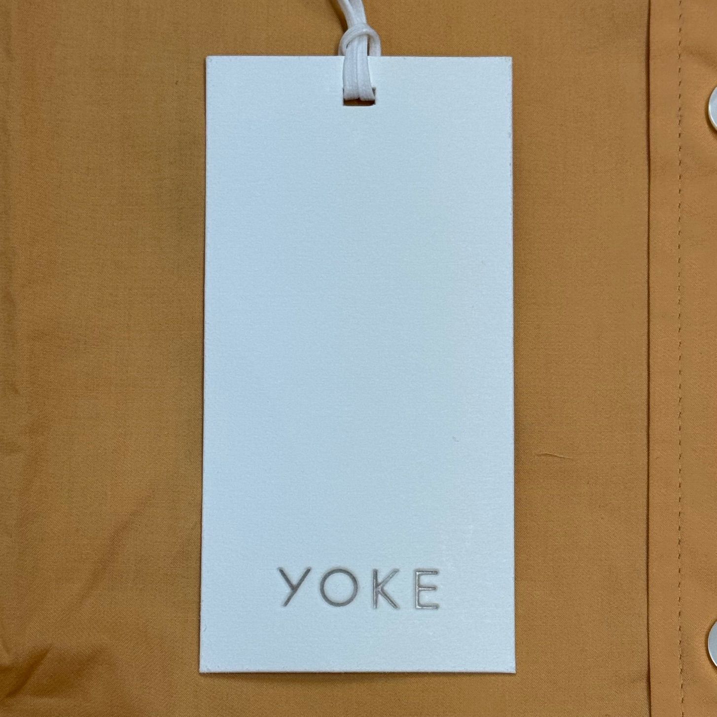 YOKE レーヨン　半袖シャツ 参考上代27500円 未使用品 YOKE 24SS BOXY REGULAR COLLAR SHIRT