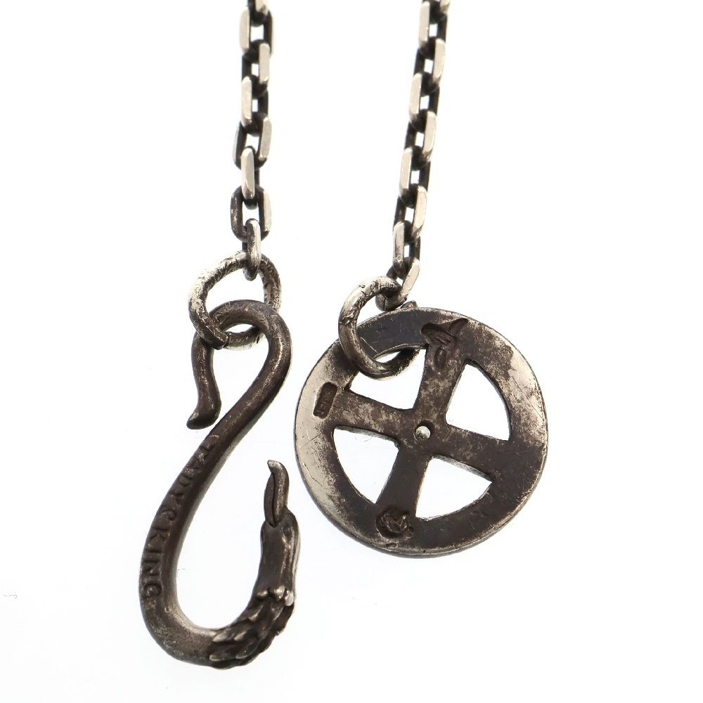 tady＆king ネックレス　イーグルフック　ホイール　セット 楽天市場】TADY&KINGイーグルフック＆レギュラーホイールK18ウルフ付き