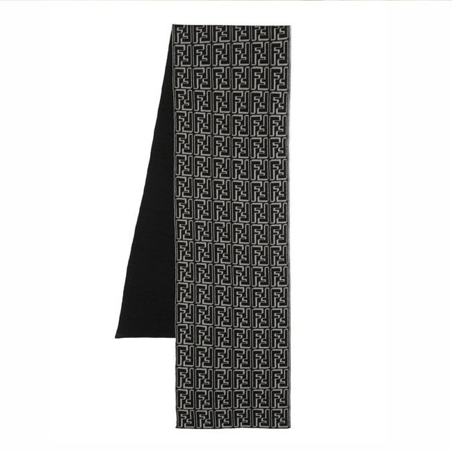 FENDI フェンディ ロゴマフラー FXS124 ALGS レディース メンズ