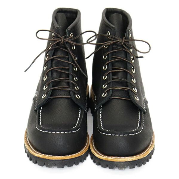 REDWING レッドウィング 2949 RoughNeck ラフネック 6インチモックトゥブーツ ブラックオイルスリック Dワイズ US8.5D-約26.5cm