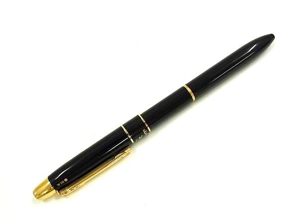 □美品□ Burberrys バーバリーズ ノック式 ボールペン シャープ