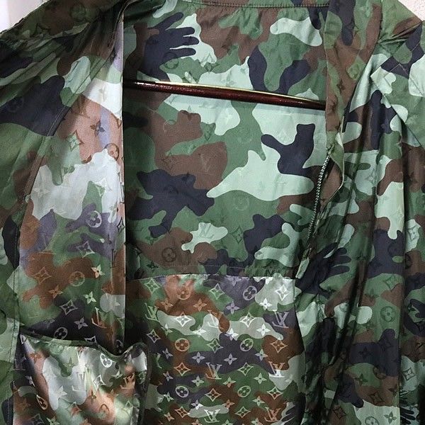 Louis Vuitton カモフラージュ ナイロンジャケット カモフラージュ（迷彩） Louis Vuitton(ルイヴィトン) アウター