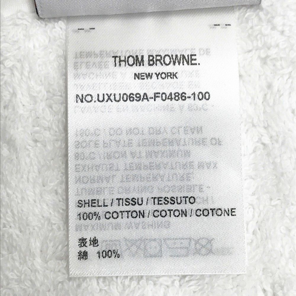 THOM BROWNE トム ブラウン タオル ホワイト系 ONE [240101447427