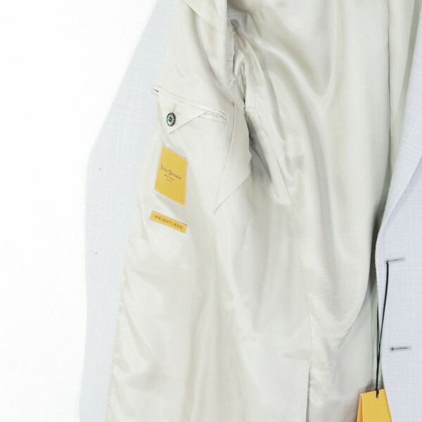 75 OFF ヒッキーフリーマン Hickey Freeman ジャケット AB7 MJK1579 3Lサイズ ライトラベンダーブルー メンズ テーラードジャケット ウール×シルク デルフィーノ生地 ブレザー 秋冬 052-02F KANDAIZUMI_COM