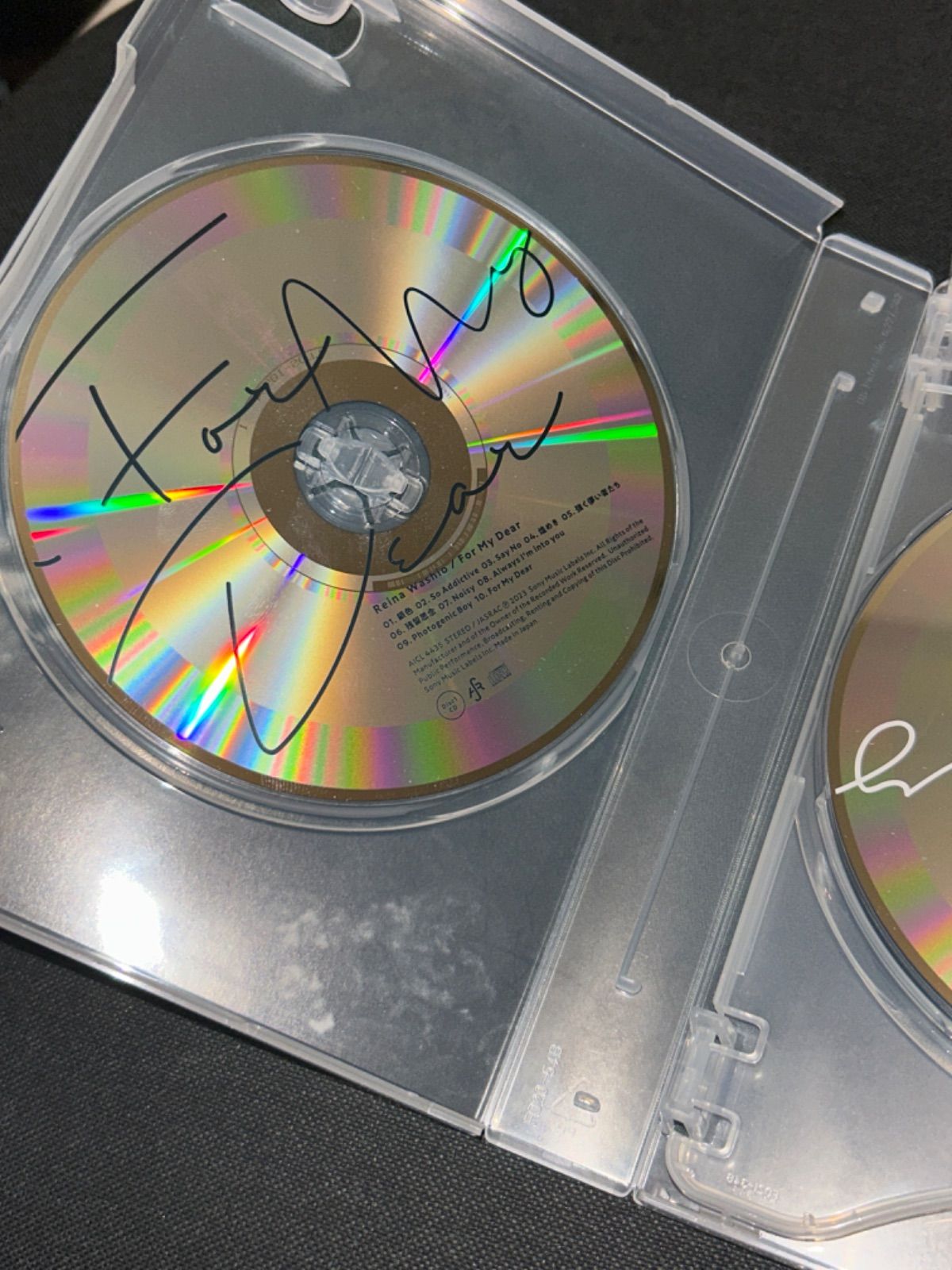 S5025) 鷲尾伶菜 For My Dear 初回生産限定盤 2CD+Blu-ray for my dear