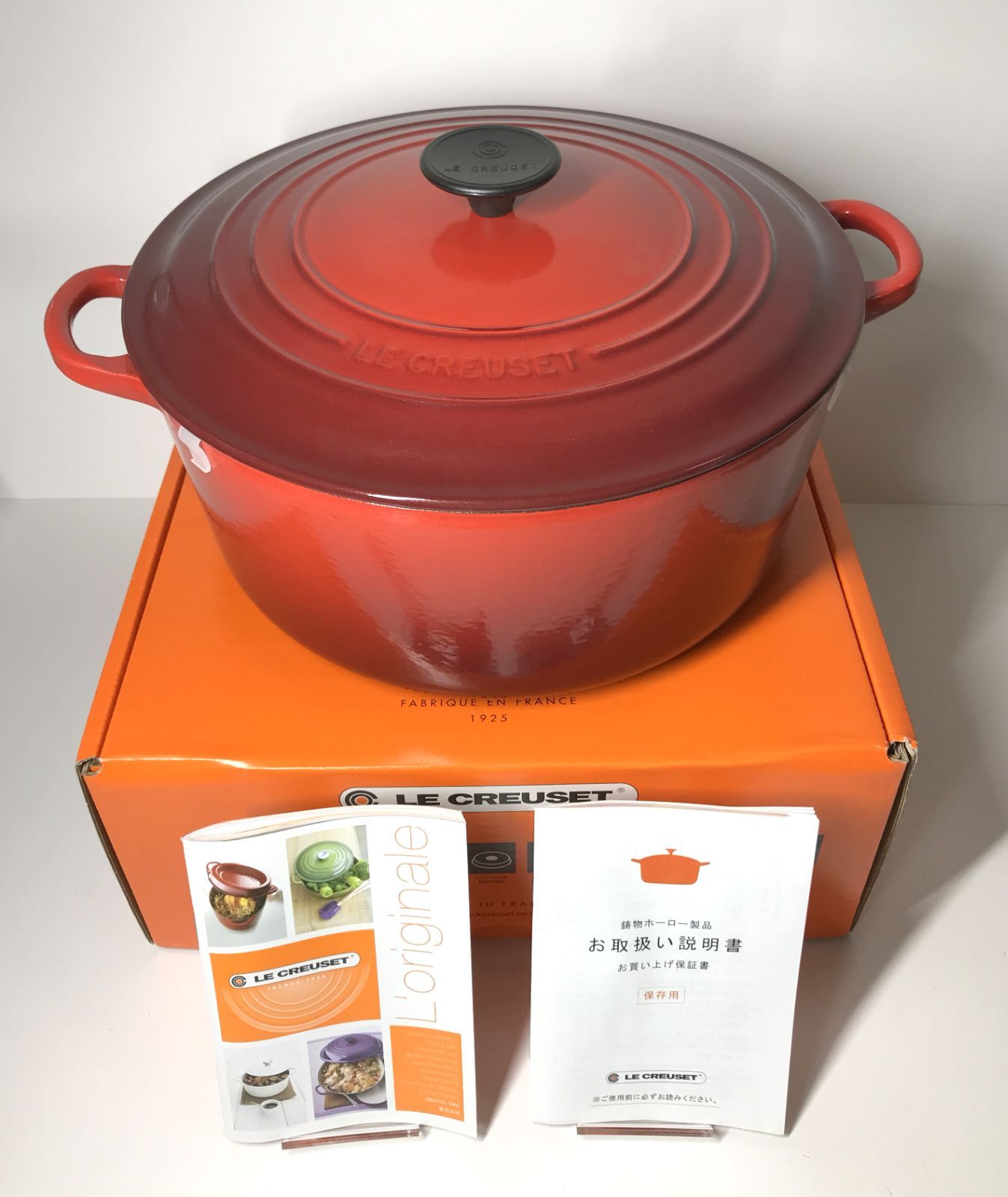 ル・クルーゼ(Le Creuset) 鋳物 ホーロー 鍋ココット・ロンド 24 cm