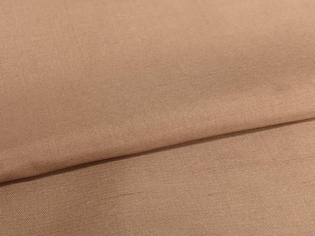 平和屋着物＊夏物 紗紬 色無地 岩井茶色 正絹 逸品 AAAX6783st