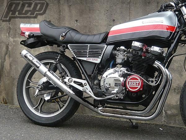 XJ400E用 メッキ チェーンケース 試みる 新品 ロゴイリ