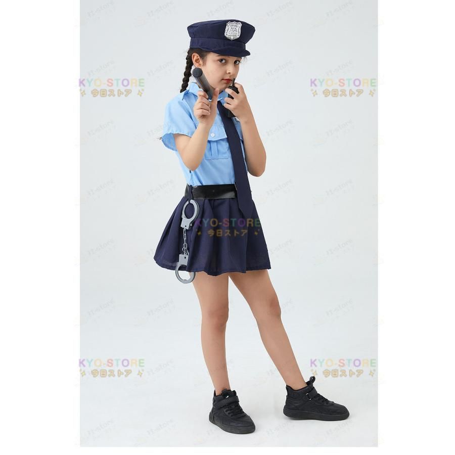 ハロウィン仮装 子供 警察制服 コスプレ仮装 ハロウィン仮装 子供 女の子 ハロウィングッズ ハロウィンコスプレ 子供 ハロウィン仮装 子供 可愛いコスプレ仮装