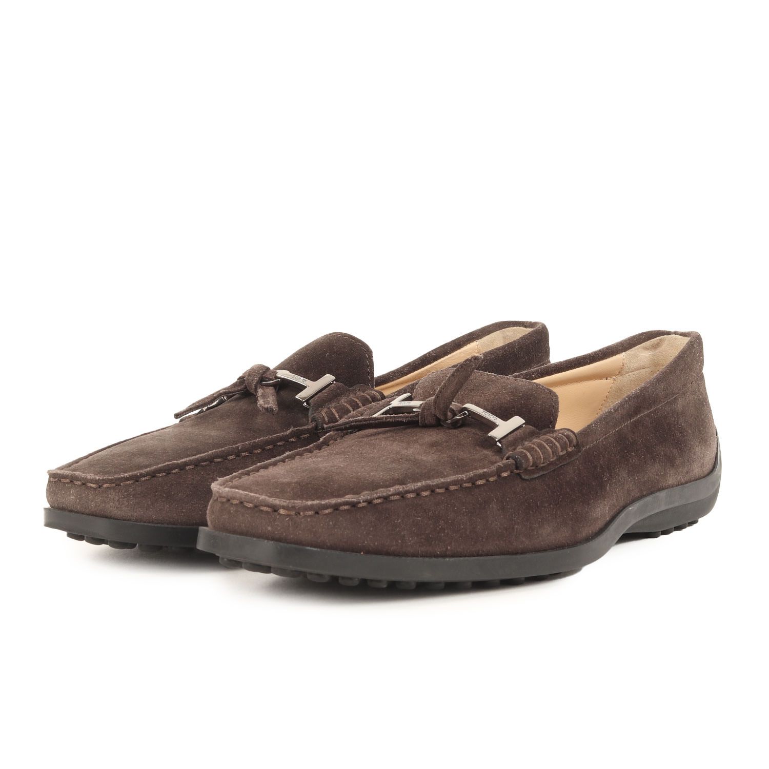 トッズ　ローファー　ブラウン　スウェード　TODS TOD'S(トッズ) スウェードローファー ブラウン サイズ 7｜【公式