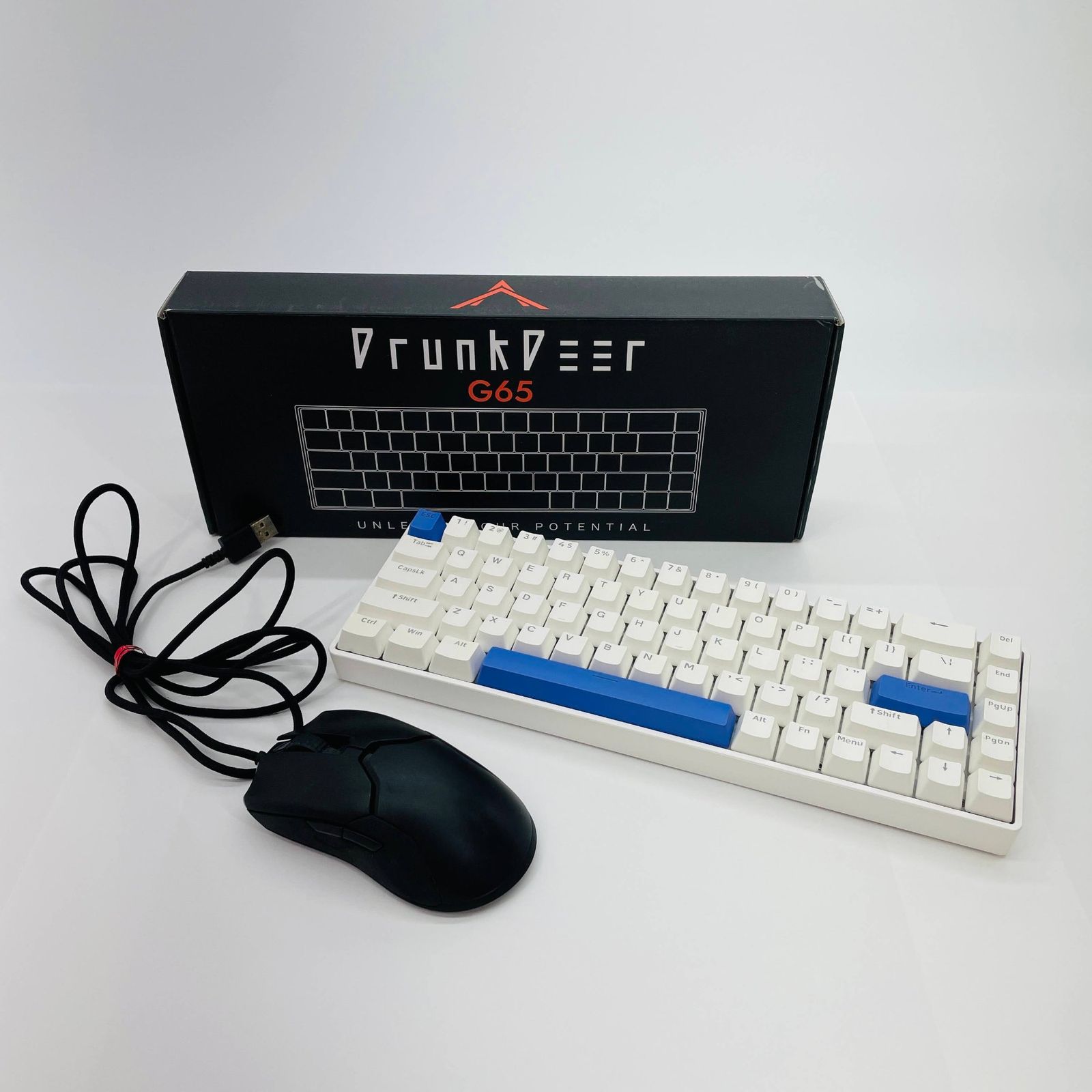 DrunkDeer G65 ラピッドトリガーキーボード ＋Razer VIPER V2 PRO 8K C4461-80