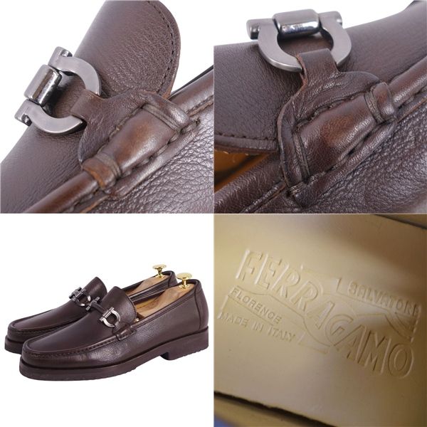 【極美品】Salvatore Ferragamo サルヴァトーレフェラガモ 極美品 サルヴァトーレ フェラガモ Salvatore Ferragamo ロー