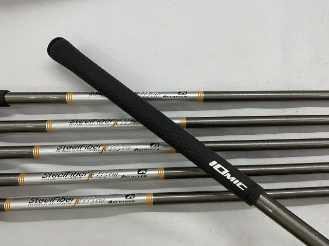 【中古】アイアンセット ブリヂストン 【大人気】221CB　アイアン　6本/スチールファイバーfc115CW/F4 (S)/25[4405]■神戸長田