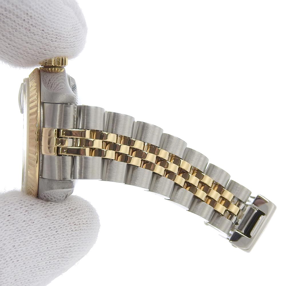 【本物保証】 箱・保付 新品同様 ロレックス ROLEX デイトジャスト コンビ 69173 R番 シャンパンゴールド文字盤 SS/K18YG 自動巻 26ミリ ROLEX - 【本物保証】 箱・保付 新品同様 ロレックス ROLEX
