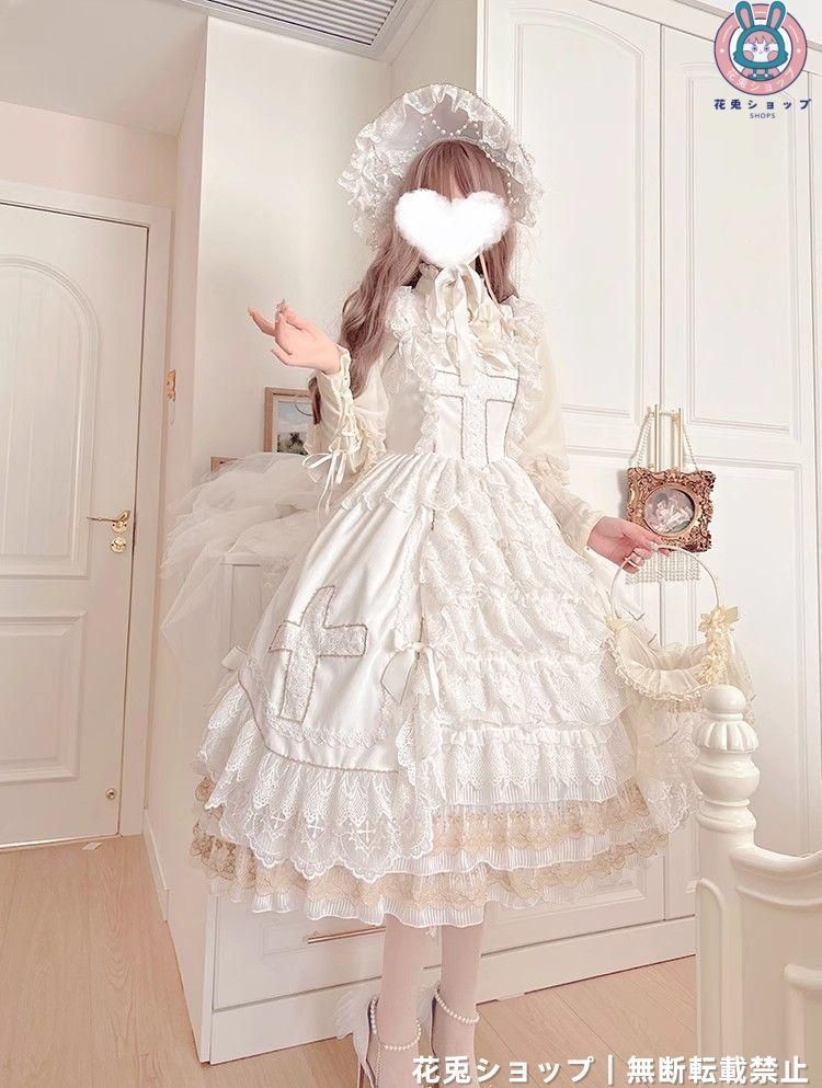 LT-14 豪華姫系 lolita 可愛 レトロ風 オリジナル 洋服 ロリータ