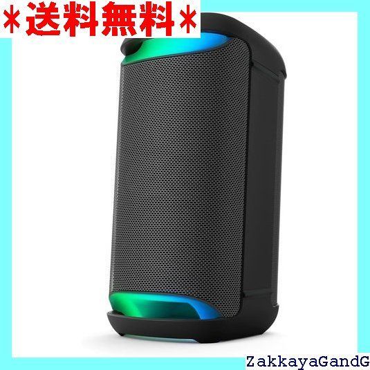 ソニー ワイヤレススピーカー SRS-XV500 広い場所でも響き渡る大音量再生 防滴IPX4 ロングバッテリー約25時間 カラオケでも活躍 マイク ギター用端子搭載 ブラック SRS-XV500 BC 244