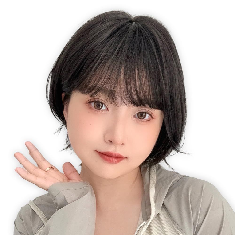 ブライトララ 素肌ウィッグ 接触冷感 ウィッグ ショート ボブ レディース フルウィッグ かつら hf2036-BC-M