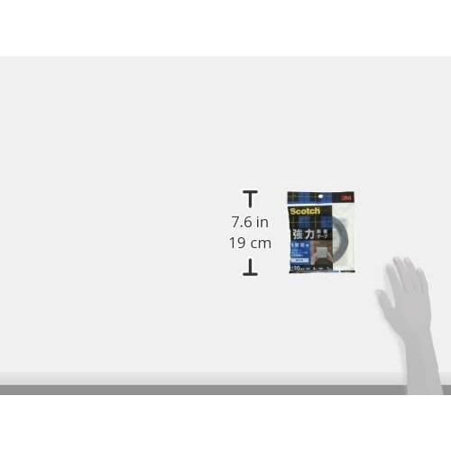 3M スコッチ 強力両面テープ 外壁面用 幅20mm長さ4m SKB-20R