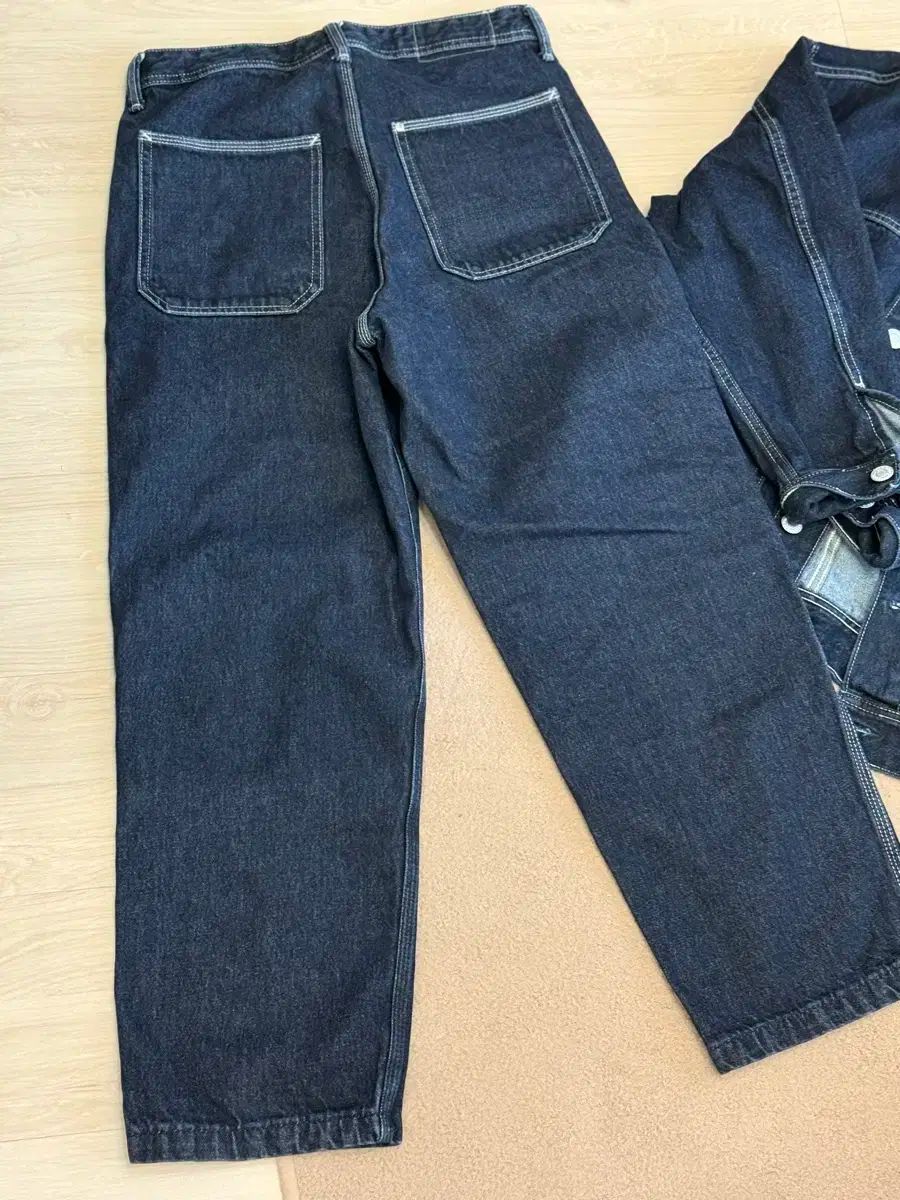 H ＆ M ユニセックス デニム ジャケット パンツ セットアップ セット