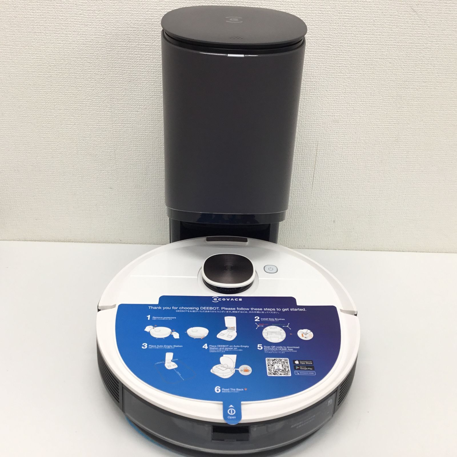 ECOVACS DEEBOT OZMO T8+ アクセサリ新品交換済み-