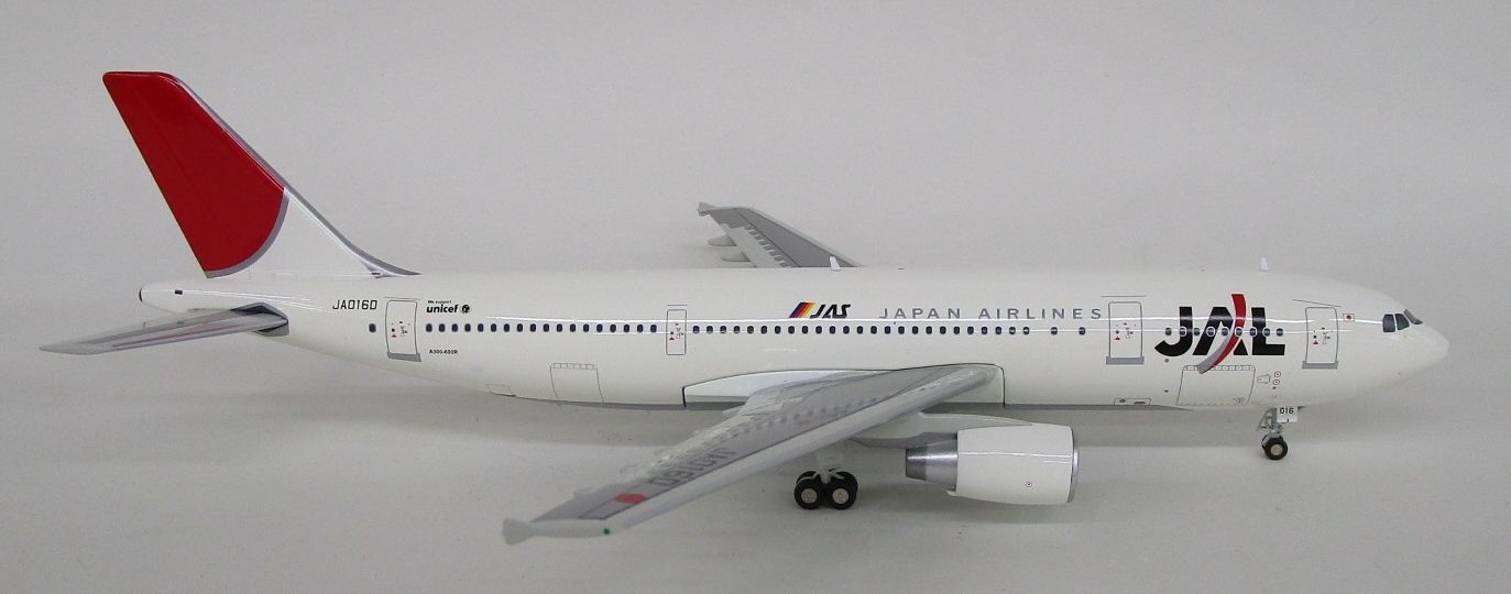 ❶　1/200　JAL　AIRBUS A300B4-622R JA016D JC Wings 1:200 JAL Japan Airlines JA016D Airbus A300-600