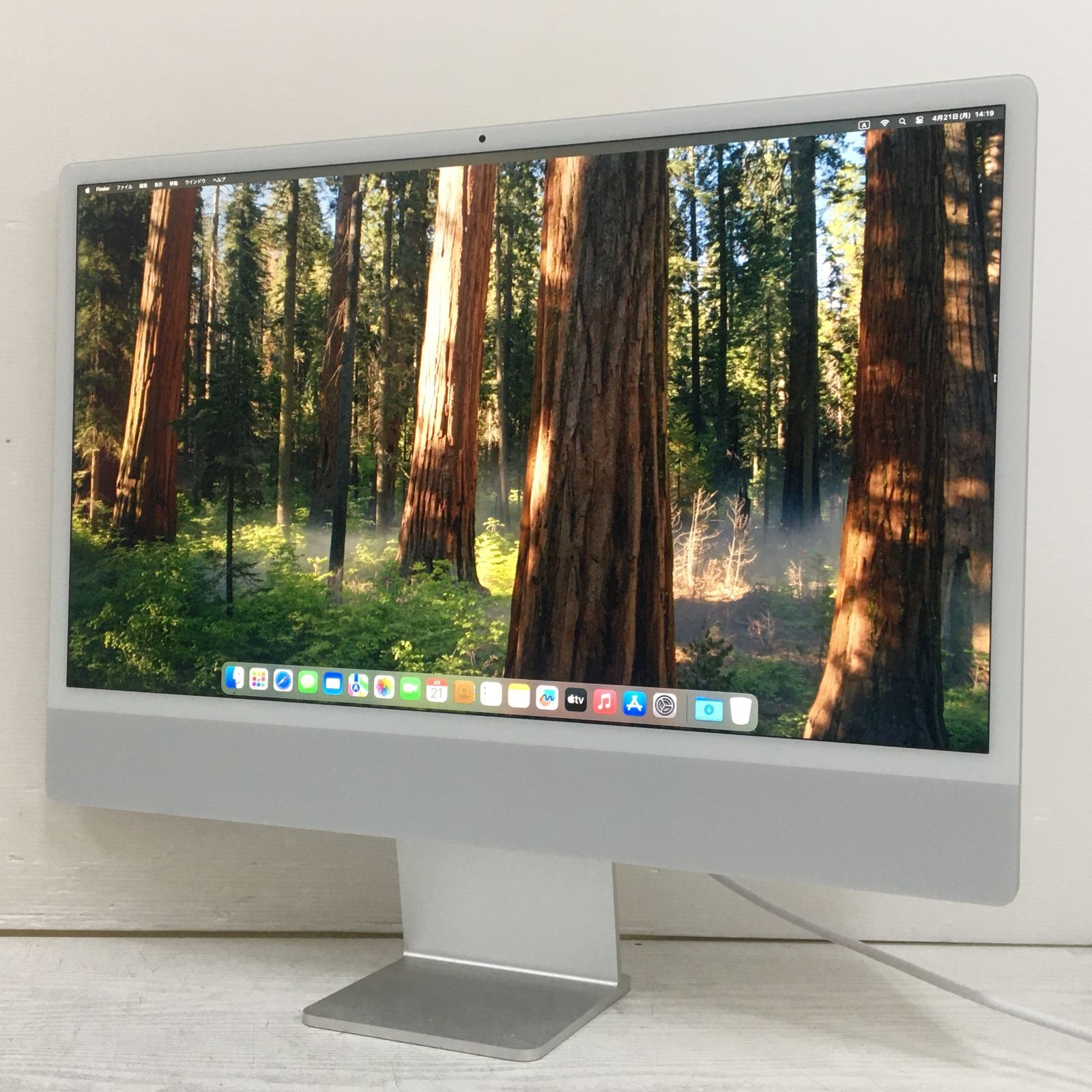 24インチ Apple iMac 24-inch M1 2021 A2439 Apple M1|RAM 16GB|SSD 256GB Sequoia 動作品