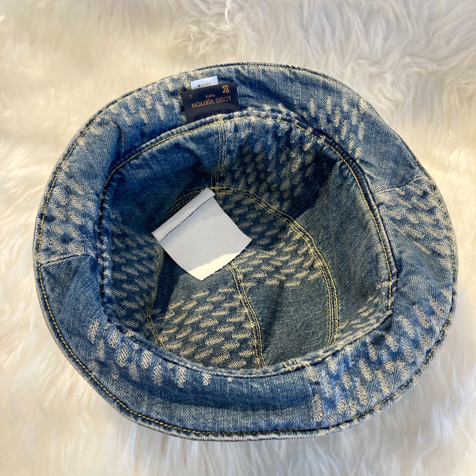 ルイヴィトン モノグラム デニム バケットハット LV ロゴ 帽子 NIGO LOUIS VUITTON(ルイヴィトン) ×NIGO LV MADEバケットハット