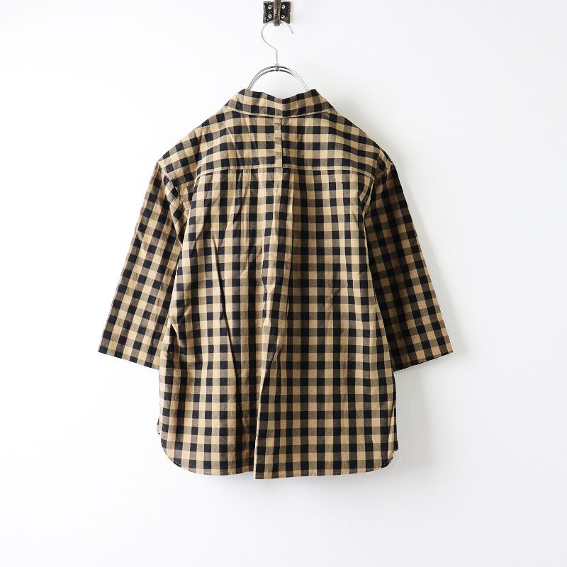 マーガレットハウエル　ブロックチェックシャツ　新品未使用 MARGARET HOWELL - 2019 美品マ―ガレットハウエル☆ブロック
