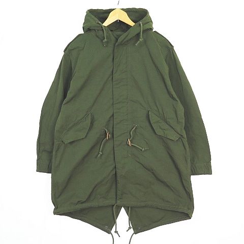 ヤエカ YAECA LIKE WEAR M-51 MODS COAT モッズコート 34 オリーブ ナイロン 165003 2sa6933