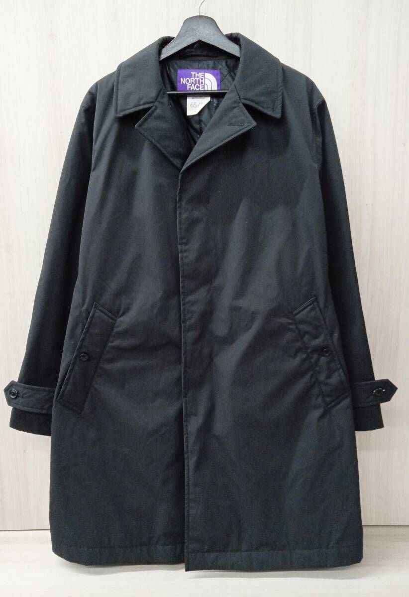 THE NORTH FACE ステンカラーコート 黒　NP2315N BEAMS いかがでしょうかVOL.50＜THE NORTH FACE PURPLE LABEL＞ 別注 ステン