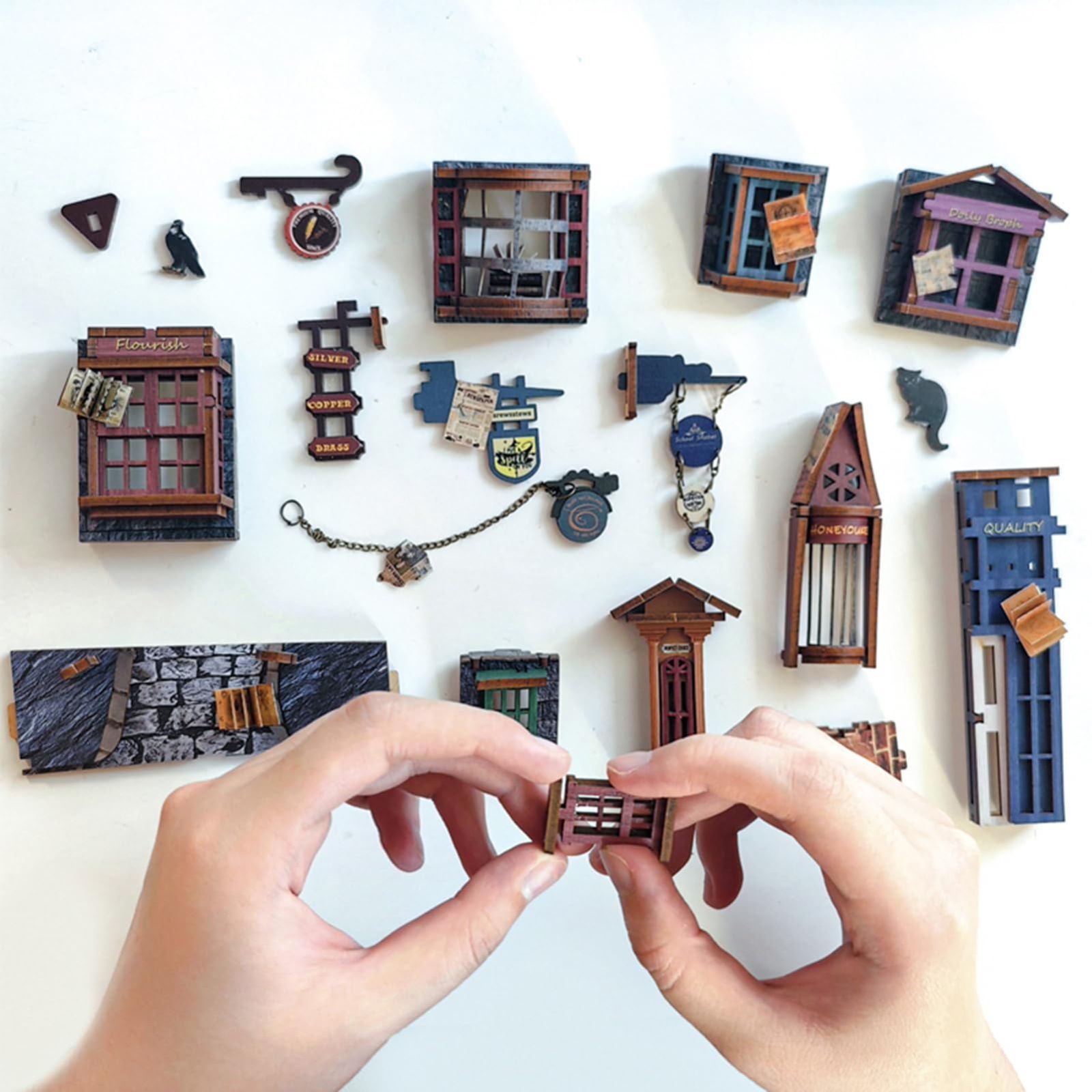 ドールハウス完成品　ブックスタンド　リトルマーメイド Amazon | [リトルスワロー] ドールハウス ミニチュア DIY 工作