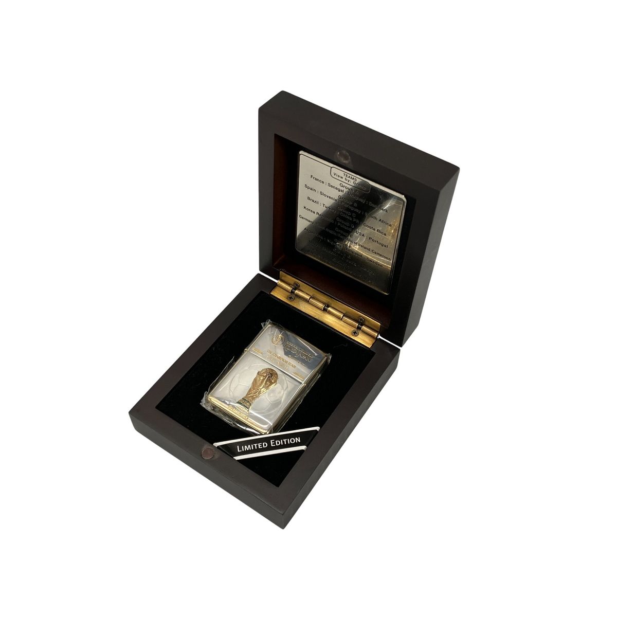 2002日韓ワールドカップ記念Zippo 2002 日韓FIFA World Cup Zippoライターセット zippo 2002 FIFA