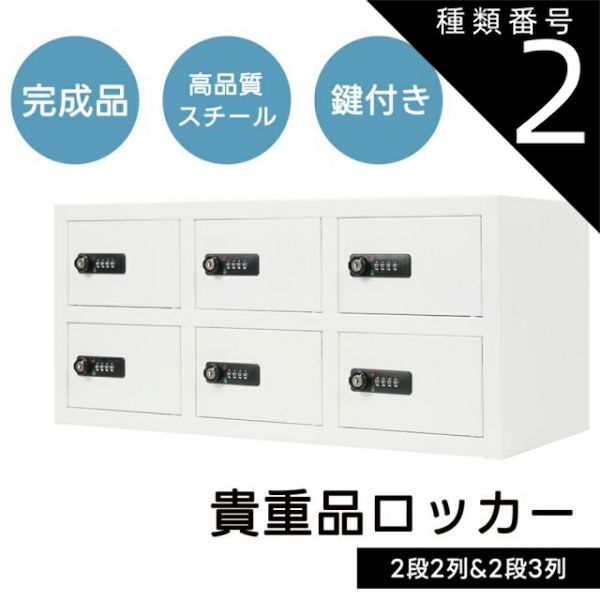 種類2 2段2列 ロッカー 品ロッカー 4人用 6人用 スチール製 鍵付き オフィスロッカー スチールロッカー オフィス収納 事務所 会社 店舗 病院 学校 更衣室 2段3列 2段2列 業務用 品保管庫 店舗 業務用 品入れ ロッカー スチール
