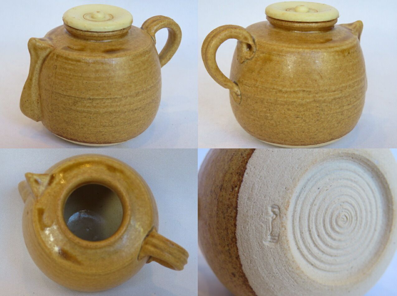 ★88★四滴茶入   蓋付き 浅見よし三作 四滴茶入 浅見与し三作 共箱 : 茶道具商 越中屋 - 通販 - Yahoo